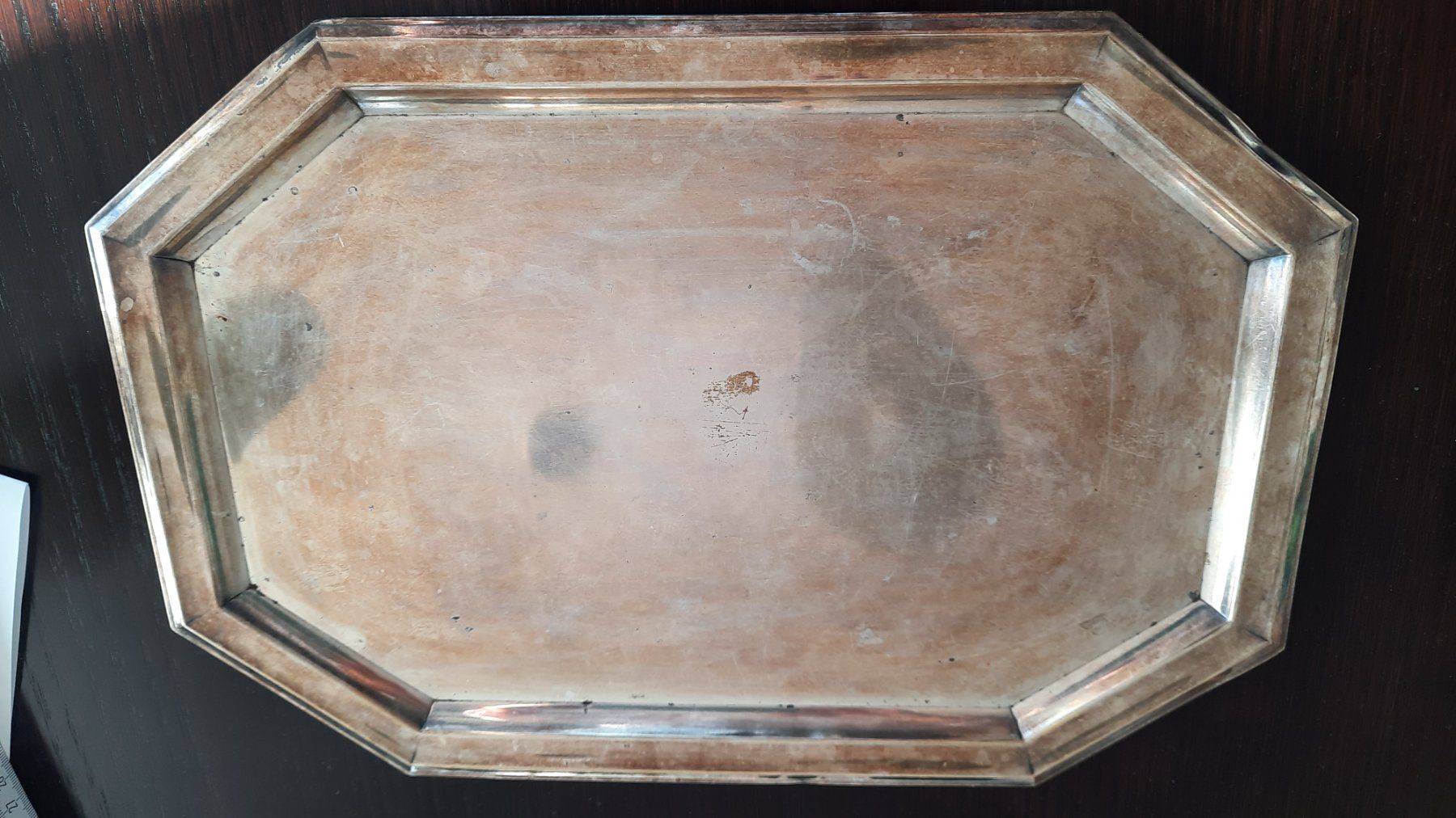 Piatti di portata: Silbertablett antik 38x26cm – Usato da Herrliberg venduto da AlexandraBopp 1