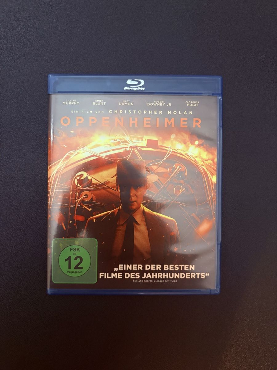 Alle DVDs: Oppenheimer – Blu-ray – Gebraucht aus Winterthur von Bruce_Wayne_22