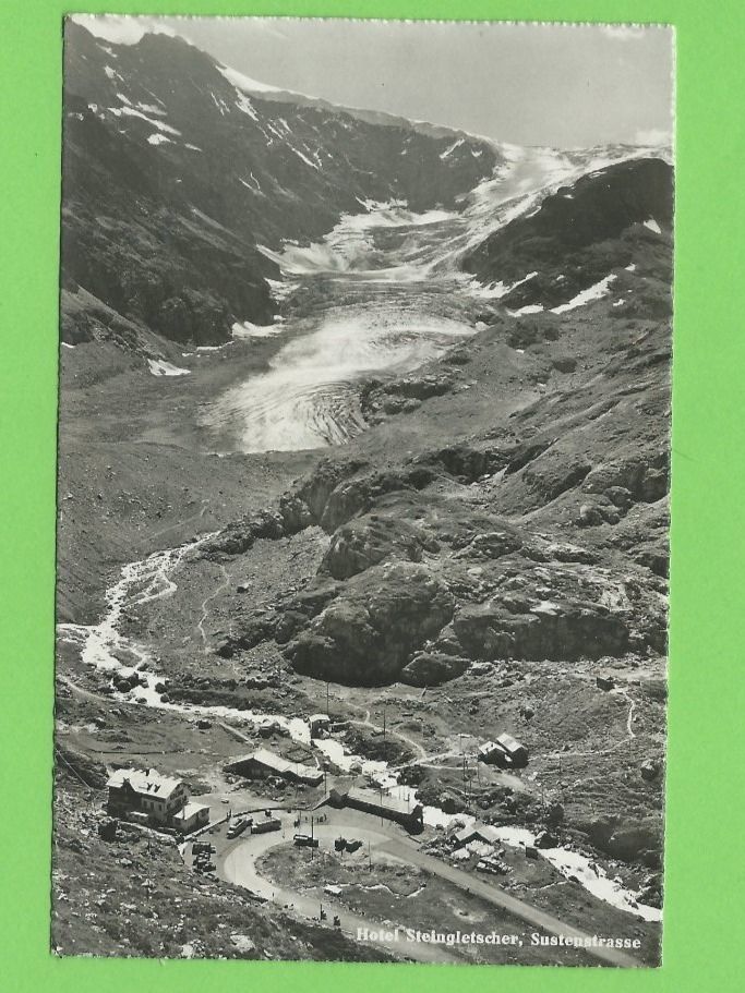 Cartoline postali: Hotel Steingletscher, Sustenstrasse – Usato da Zürich venduto da t24_de