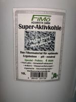 Super-Aktivkohle Filtermedium 4 mm 10 Liter neu