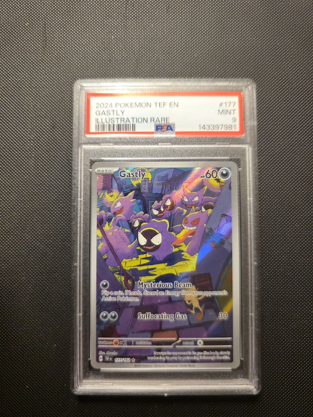 Pokémon Sammelbilder & Trading cards: Pokémon Gastly IR Temporal Force PSA 9 – Neu (gemäss Beschreibung) aus Basel von Epicdraw