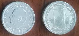 Charles III Britannia 2026 / 1 Stück 1/10 Unze 999 Silber