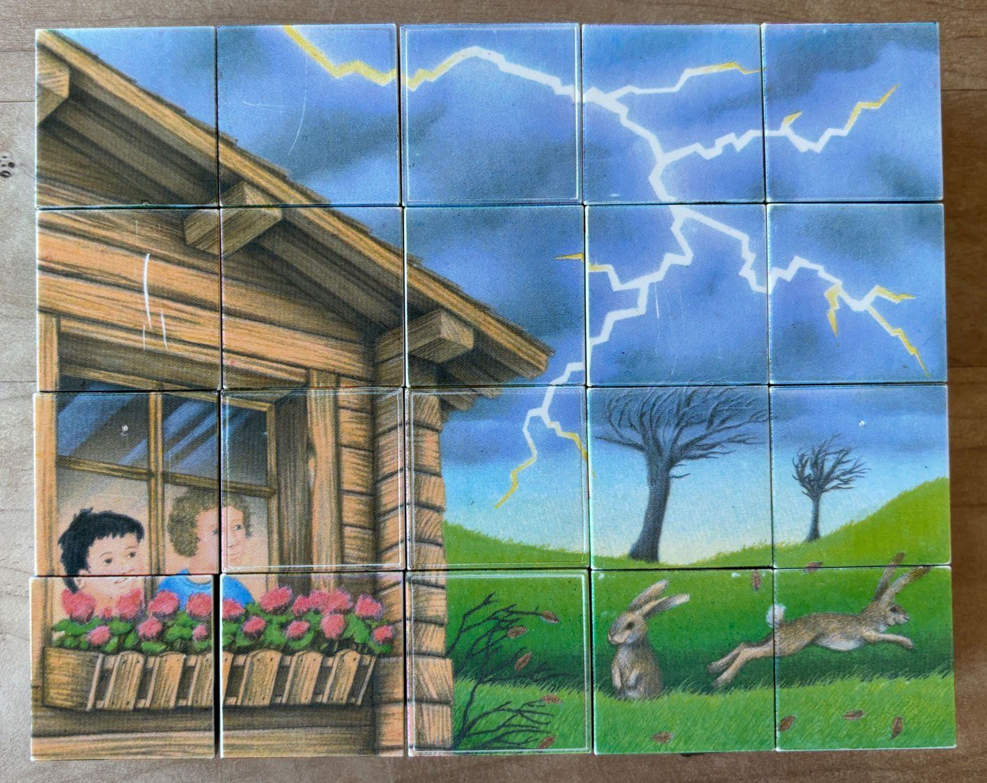 Puzzles: UNICEF, Klötzli-Puzzle – D'occasion à Füllinsdorf par Bubnik 1