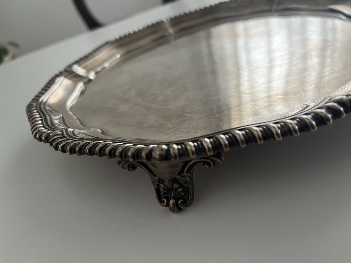 Piatti di portata: 1914 Elkington & co Sterling Silbertablett 925 – Usato da Lachen SZ venduto da ratata 2