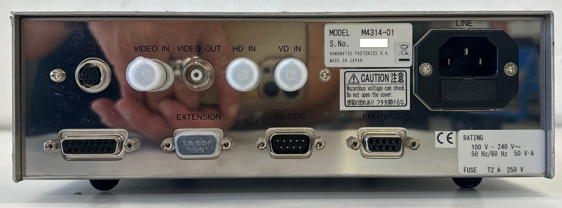Accessori da laboratorio: Hamamatsu Image Intensifier Controller M4314-01 – Usato da Niederdorf venduto da LeptonAG_Labor 2