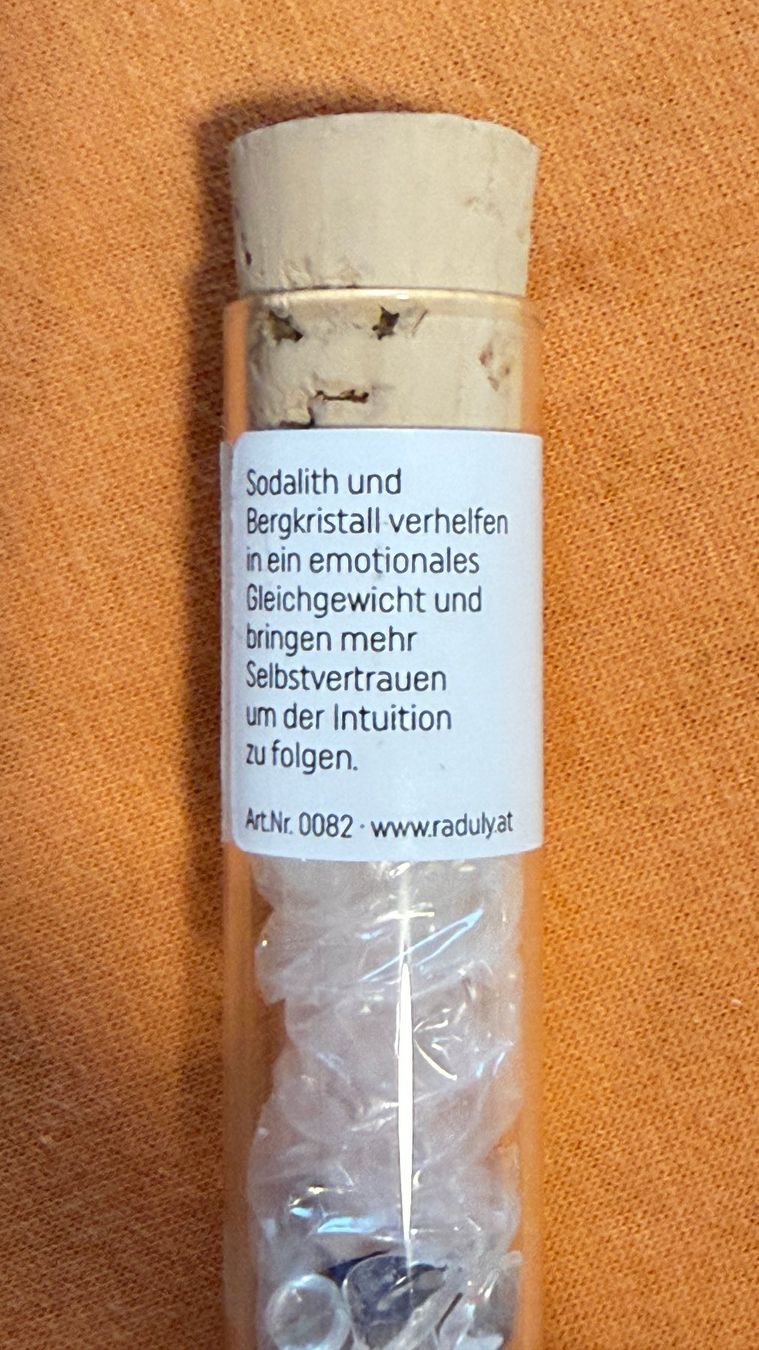 Pietre preziose: Raduly Edelstein Wasserstab "Intuition & Erkenntnis" – Nuovo e nell'imballaggio originale da Schaffhausen venduto da p-ba88 2