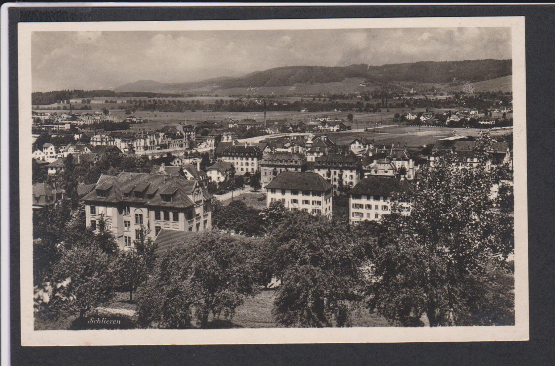 Ansichtskarten: Schlieren   -   alte Ansichtskarte, gest. 1929 – Gebraucht aus Vitznau von Ropaku
