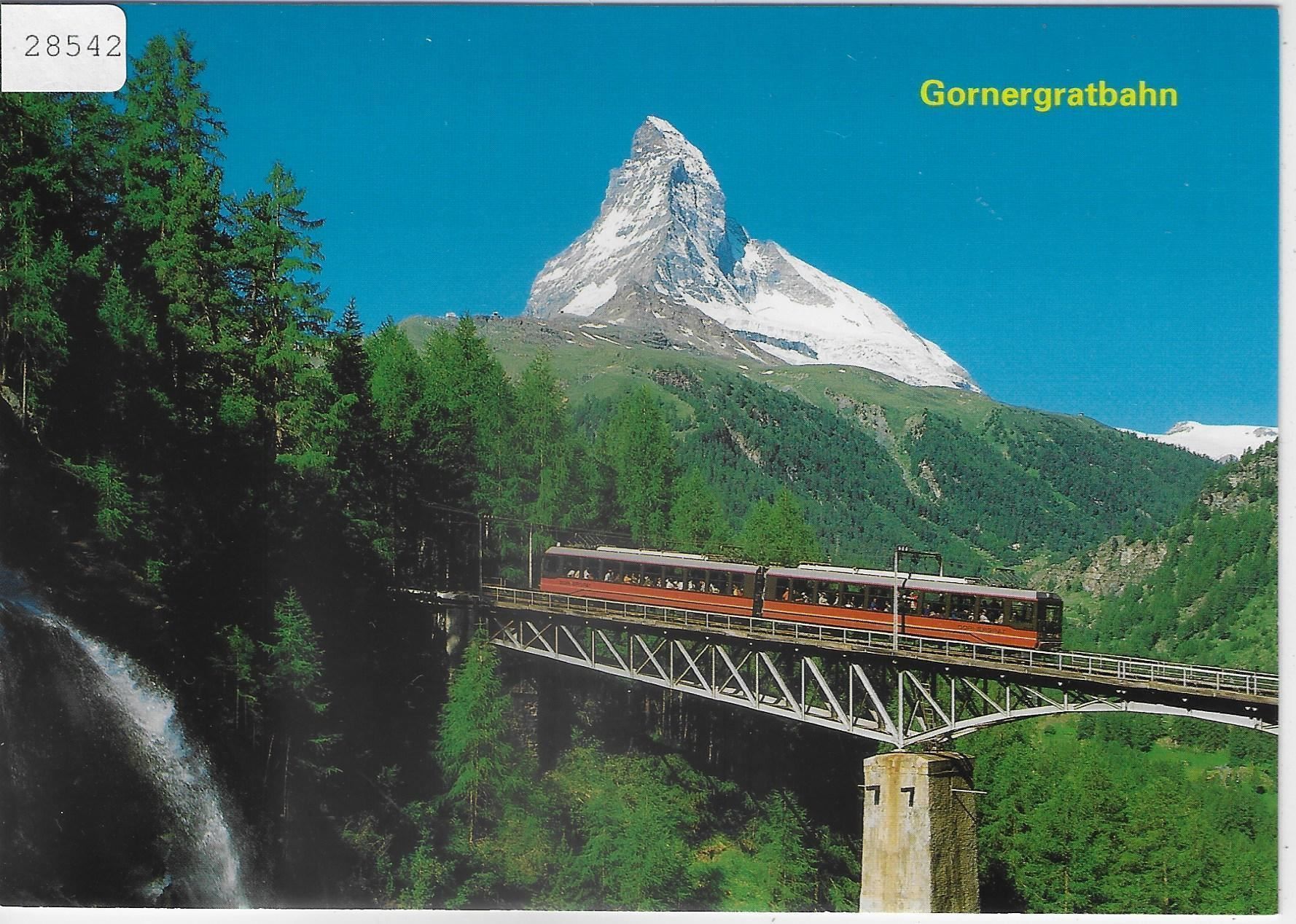 Ansichtskarten: Zermatt - Gornergrat-Bahn – Gebraucht aus Ettingen von Kartenplanet