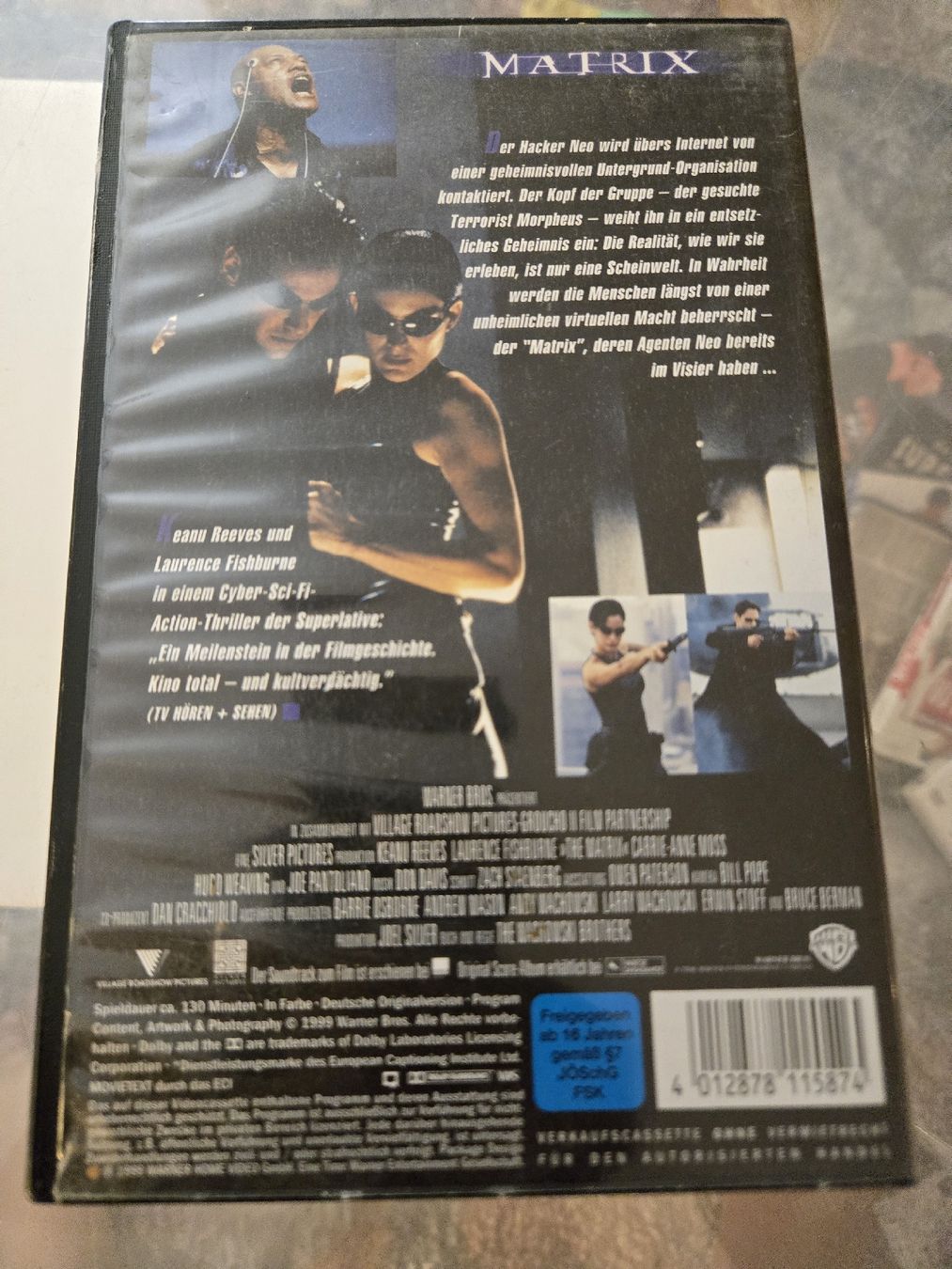 Toutes les VHS: Matrix VHS – D'occasion à Bussigny par Kfdlt 1