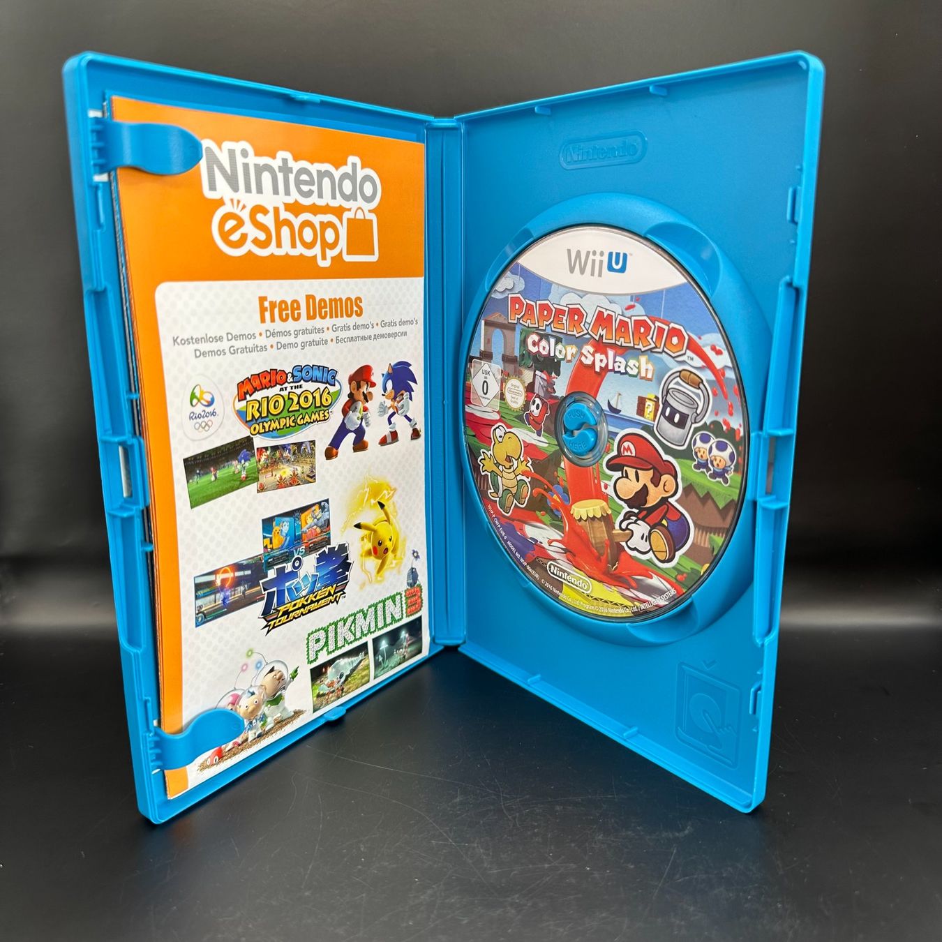 Nintendo Spiele: Paper mario Color Splash Wii U – Gebraucht aus Düdingen von Nerdworld 2