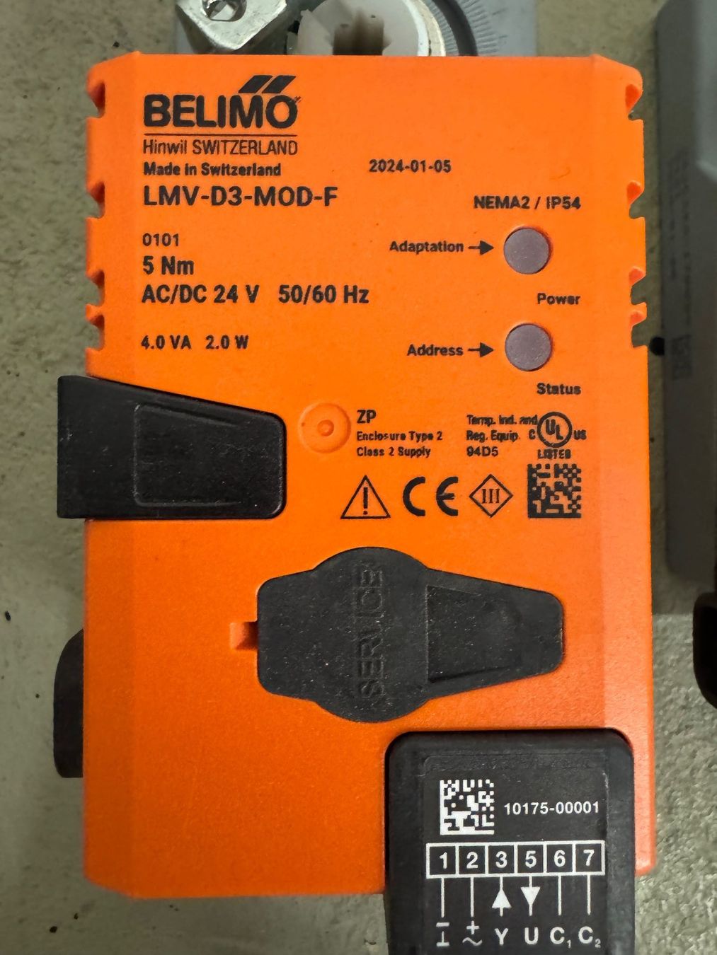 Belimo  Motori: Belimo Stellmotor, LMV-D3-MOD-F – Nuovo (secondo la descrizione) da Grüningen venduto da B.A.K.A.F