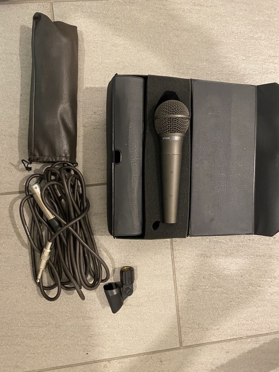Audio Technica Mikrofone: Audiotechnica ATM41 Mikrofon – Gebraucht aus Siebnen von iMaxmini