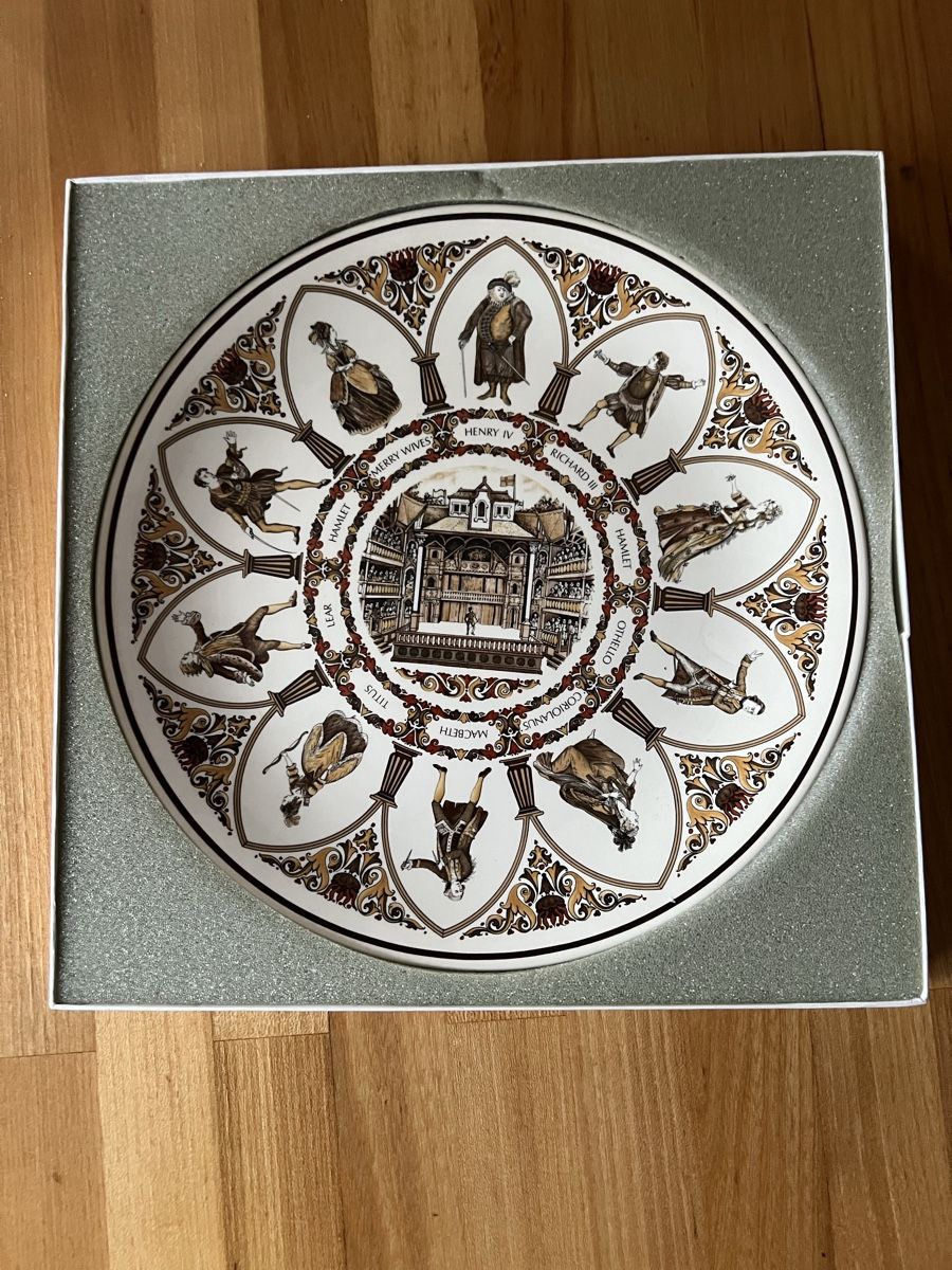 Wedgwood Piatti: Teller Wedgwood Shakespear Collection – Nuovo (secondo la descrizione) da Reinach BL venduto da countryhouse 1