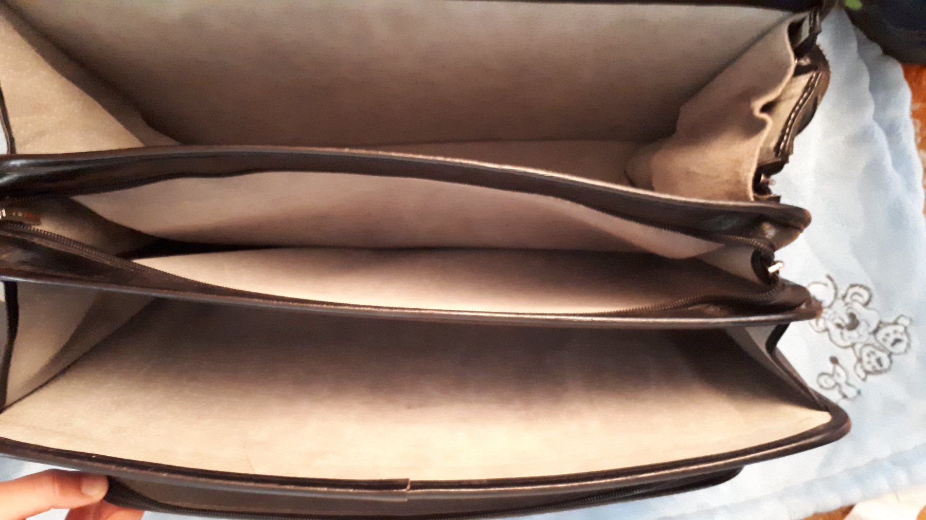 Koffer & Taschen: Herren Leder Tasche – Gebraucht aus Mülligen von PB59 3