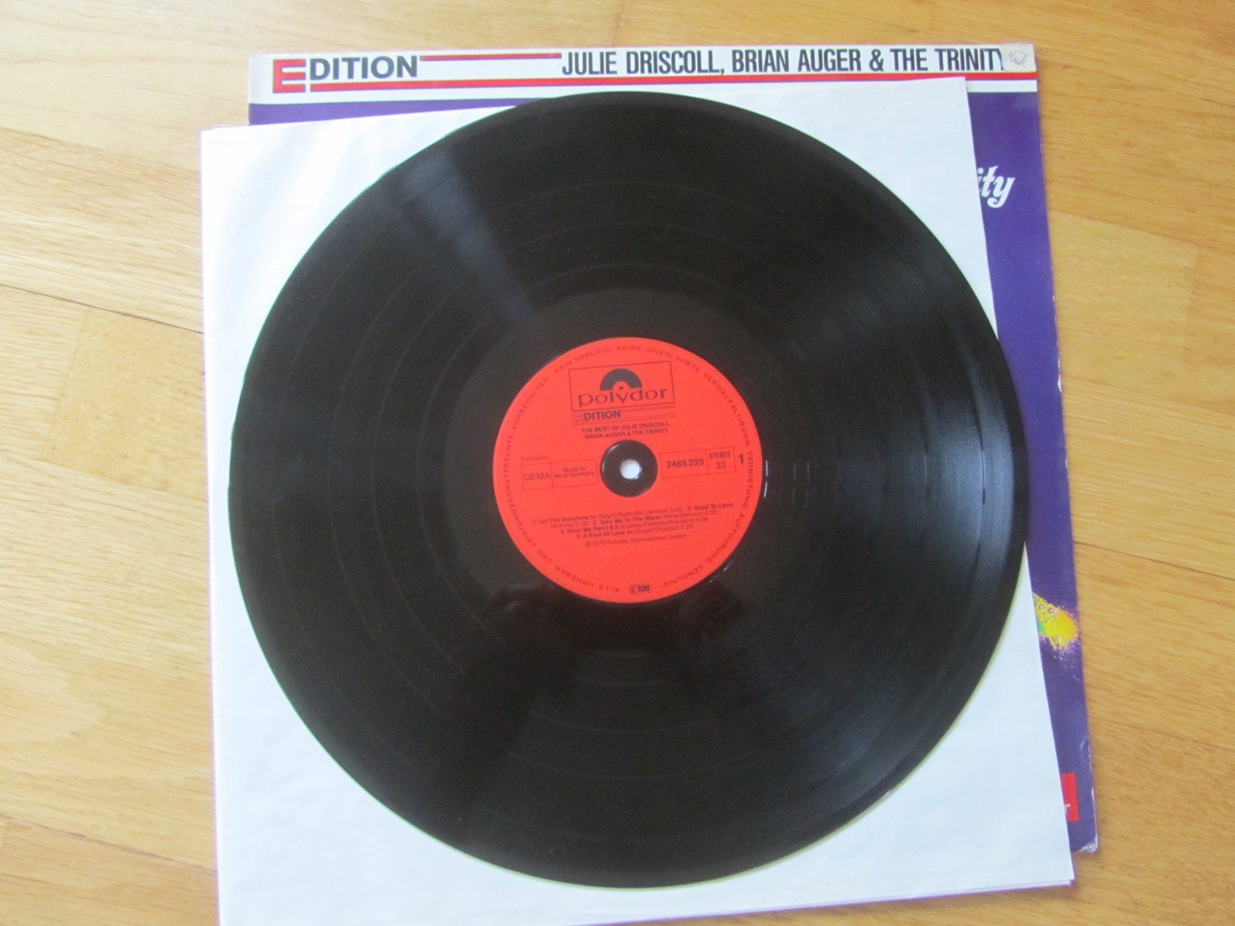 Vinyles: Julie Driscoll, Brian Auger & Trinity - TOP – D'occasion à Seengen par mikelele 1