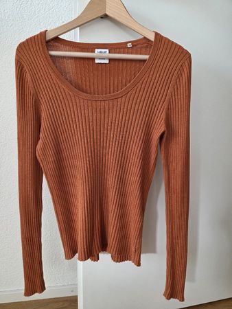 Pullover cognac Collectif mon Amour Gr S
