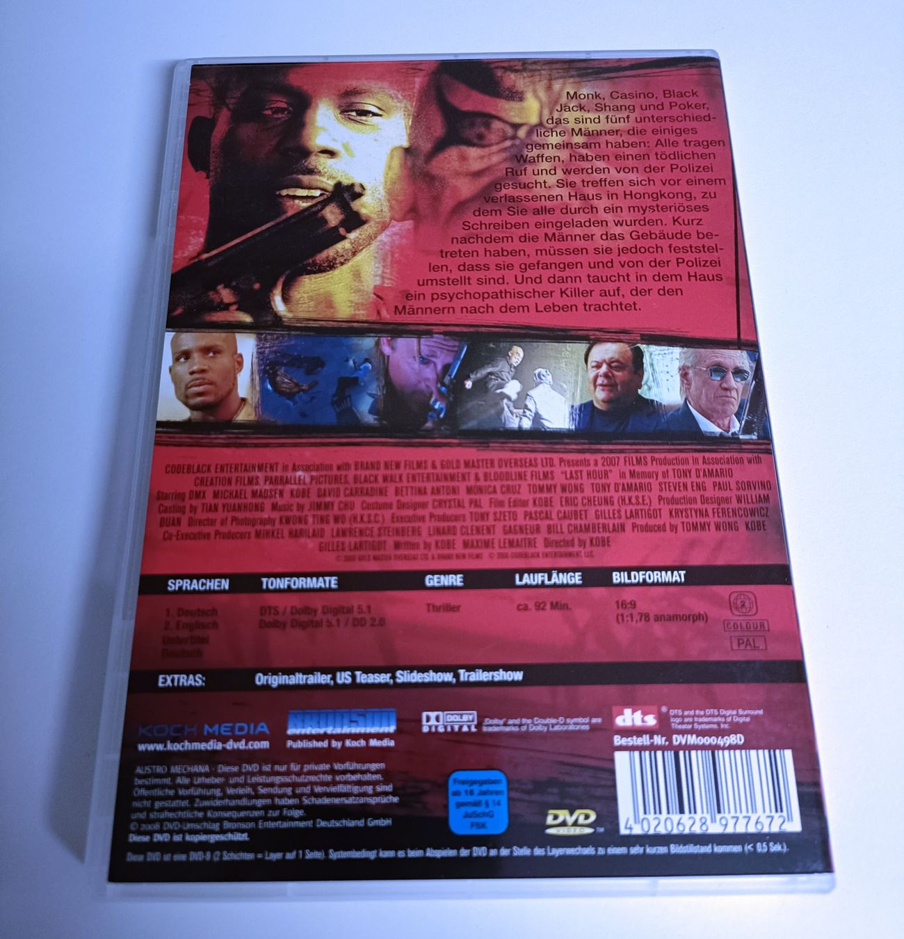 Tous les DVDs: Last Hour - Countdown zur Hölle – D'occasion à Köniz par Movieportal007 1