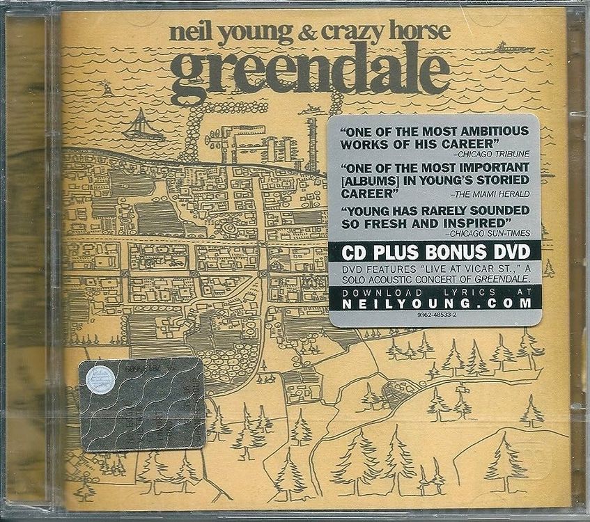 set CD+DVD live-Dublin- Neil Young & Crazy Horse- Greendale | Kaufen ...
