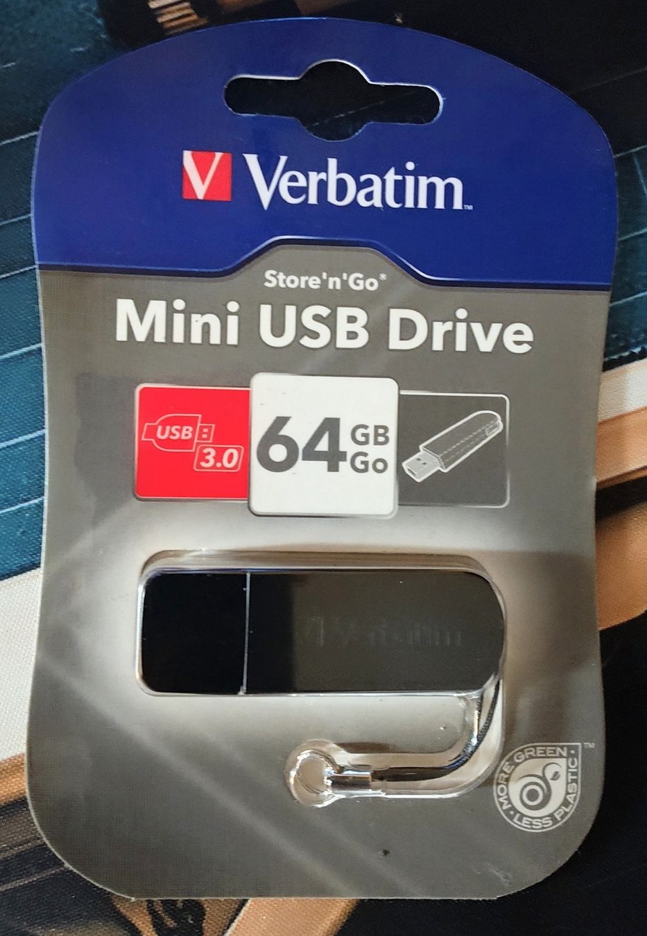 Verbatim Chiavette USB: Verbatim: Mini USB 3.0 Stick mit 64GB - Originalverpackt  – Nuovo e nell'imballaggio originale da Ennetmoos venduto da Faders