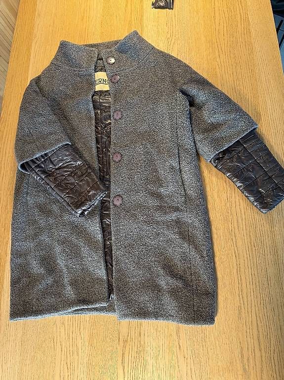 Mäntel: Herno Wool Coat Grey Elegant Top Zustand – Gebraucht aus Canobbio von esa_2vds