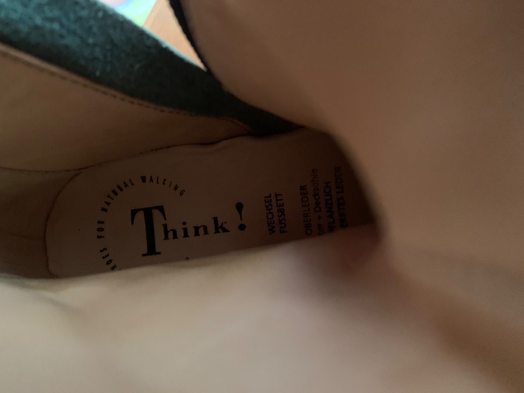 Think Scarpe da donna: Bottes THINK 38 bleu pétrole – Nuovo (secondo la descrizione) da Lausanne venduto da otemporaomores 5