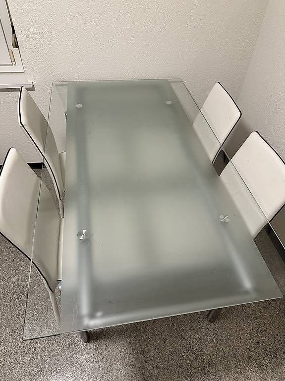 Set di tavolo e panche: Esstisch + 4 Stühle – Usato da Glattfelden venduto da rub_q7ml 2