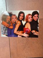 Oiginalautogramm von den Spice Girls von allen signiert