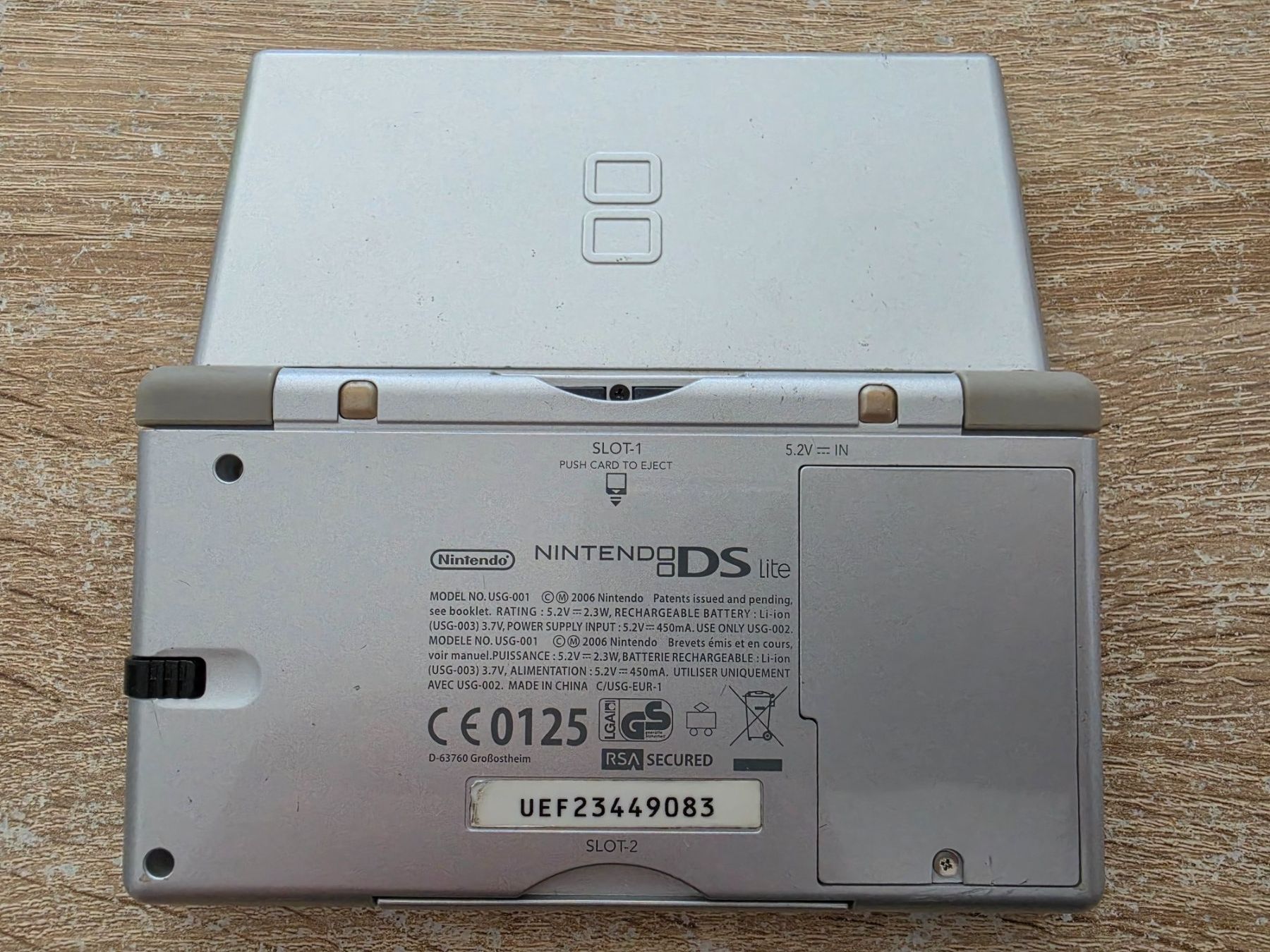 Nintendo Console: Nintendo DS lite in silbergrau – Usato da Sempach venduto da Knuckles17 4