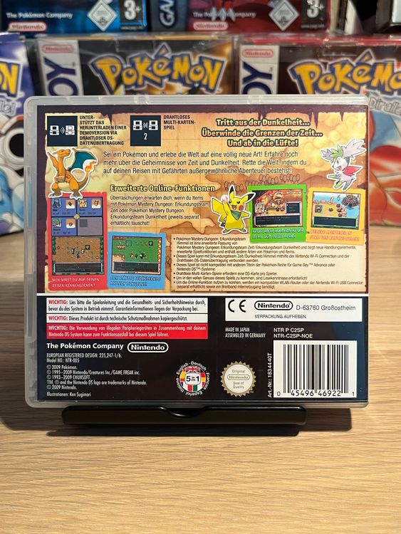 Pokémon Mystery Dungeon Erkundungsteam Himmel DS CIB OVP Kaufen auf Ricardo