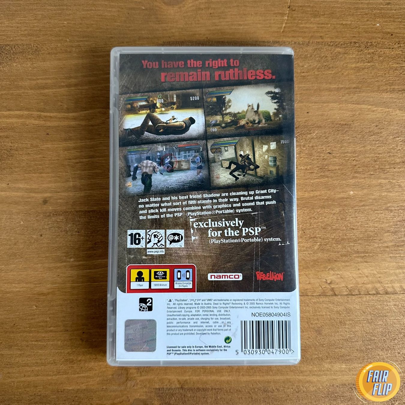 Sony Giochi: PSP Dead to Rights: Reckoning – Usato da Luzern venduto da fairflip 2