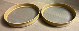 Dörrex SIGG 2 Stk. ERSATZGITTER ERSATZSIEB Sieb beige Gitter