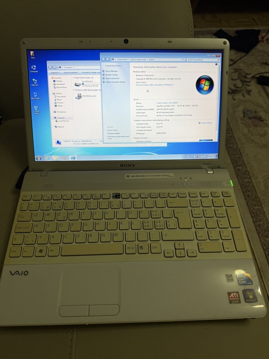 Vaio Notebook: Zwei Notebooks – Usato da Ibach venduto da O__s