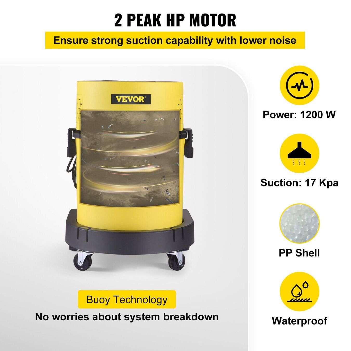 Aspirapolveri & Accessori: VEVOR 4in1 1200W Waschsauger – Nuovo e nell'imballaggio originale da Bottighofen venduto da zaap 6