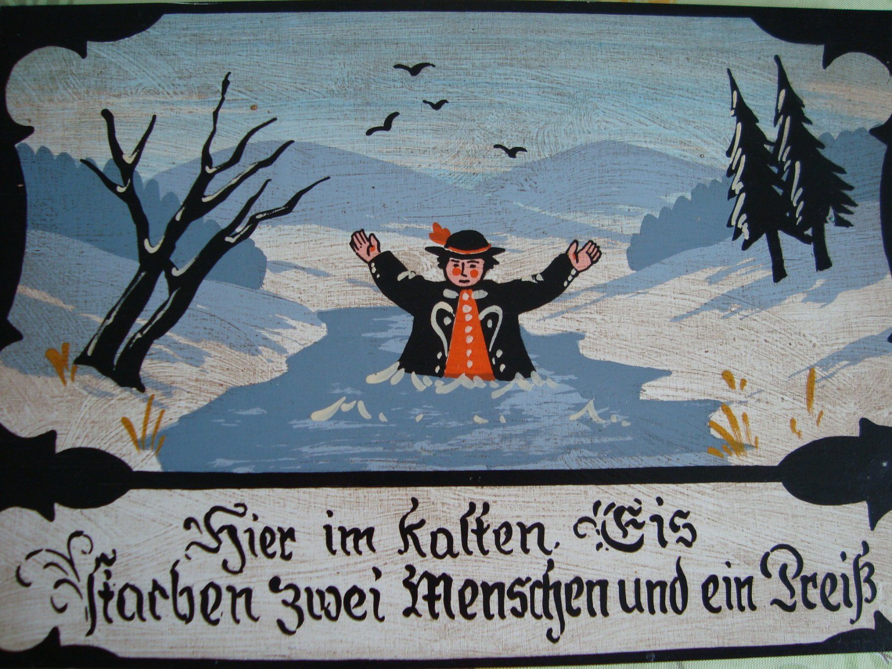 Farben: Votivbild aus Holz – Neu (gemäss Beschreibung) aus Fribourg von ruswil007