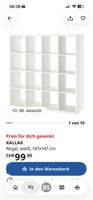 KALLAX Regal weiss 147x147 cm Originalverpackt