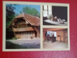 AK Ballenberg Museum Vielzweckhaus Tentlingen Fribourg