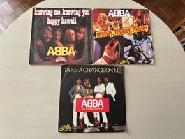 ABBA rare Frankreich Singles andere Covers Vogue Melba Kult