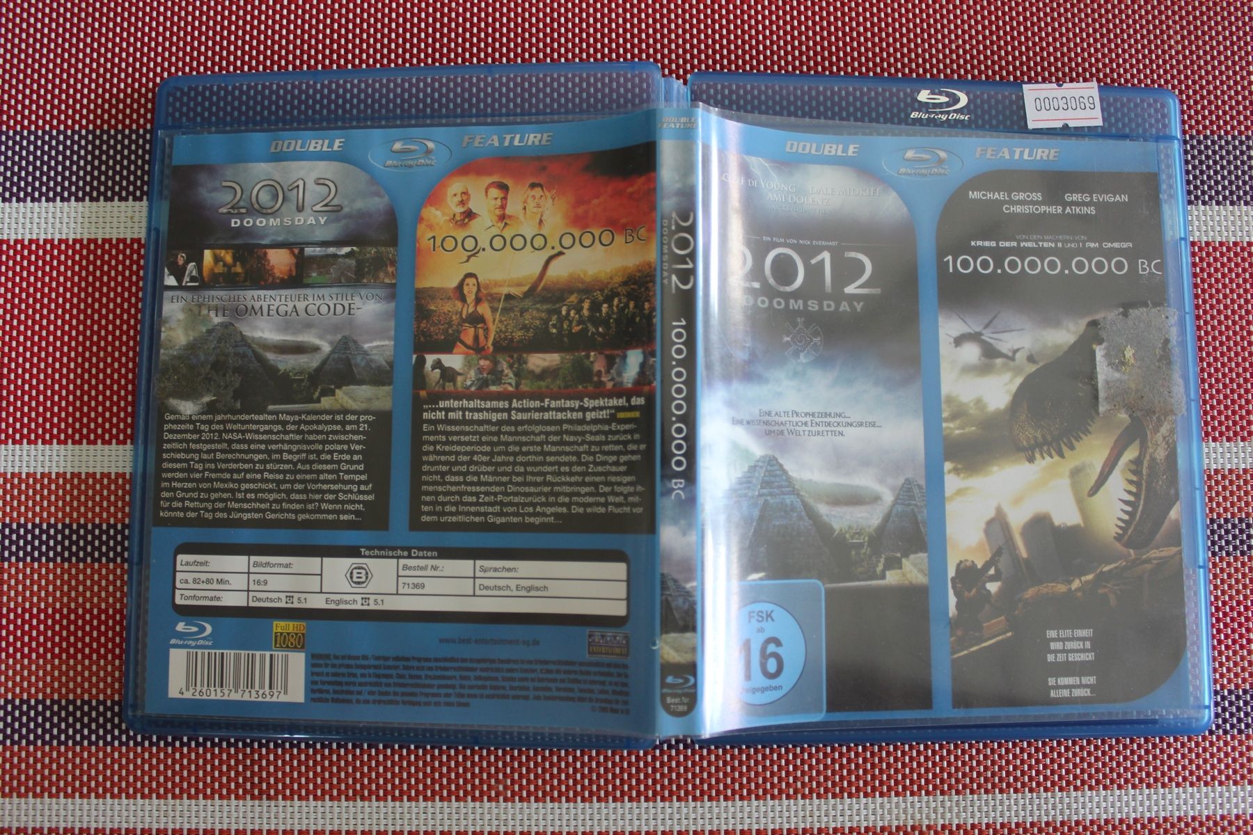 Tutti i DVDs: Doppel BD: 2012 Doomsday+100 Million BC [Blu-ray] vo... DVD – Usato da Geroldswil venduto da schlumpf1969