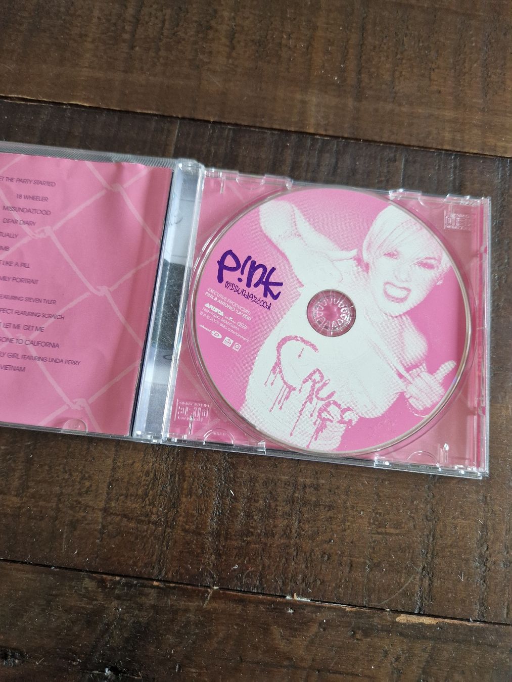 CD: CD P!nk - Missundaztood – Usato da Rain venduto da -LUMA- 1