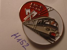 1 JEMOB COMB Nostalgie Eisenbahn Pin (H152)