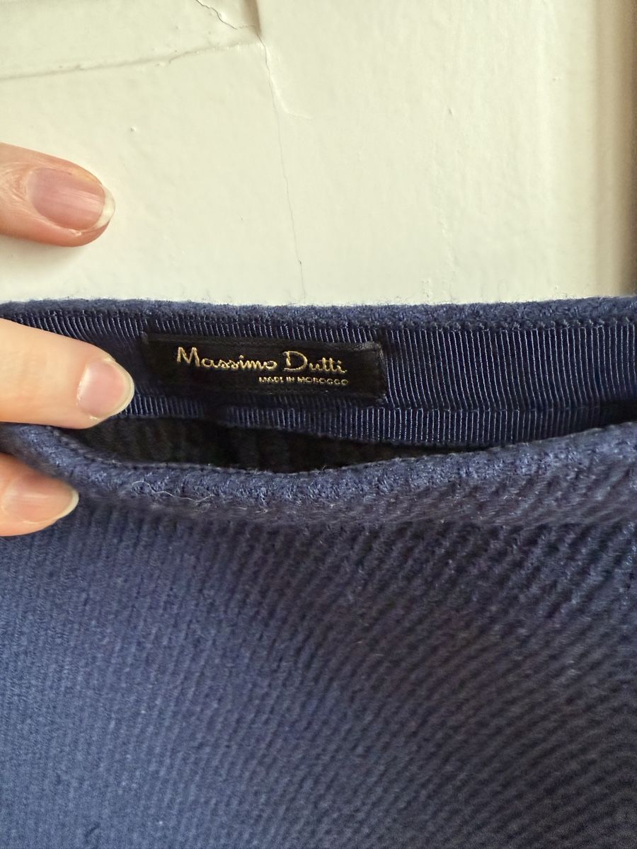 Massimo Dutti Gonne: Blue wool skirt - Massimo Dutti - Size 40 – Usato da Genève venduto da jul_5xsn 3