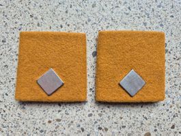 Gradabzeichen Patten Set Fachoffizier Militärpolizei