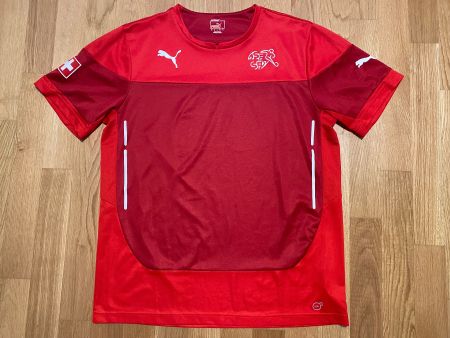 ORIGINAL SCHWEIZ NATI TRIKOT 2014/15 MAILLOT SUISSE PUMA L