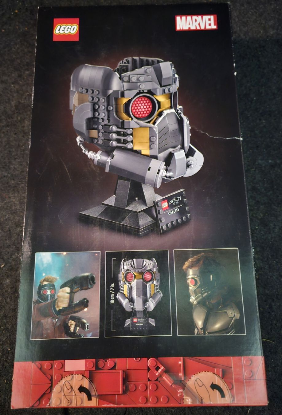 Lego Kit di costruzioni: LEGO Marvel 76251 Star-Lords Helm – Nuovo e nell'imballaggio originale da St. Gallen venduto da plh_n2wm 1