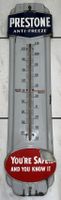 PRESTONE Anti-Freeze Thermometer Emailschild USA