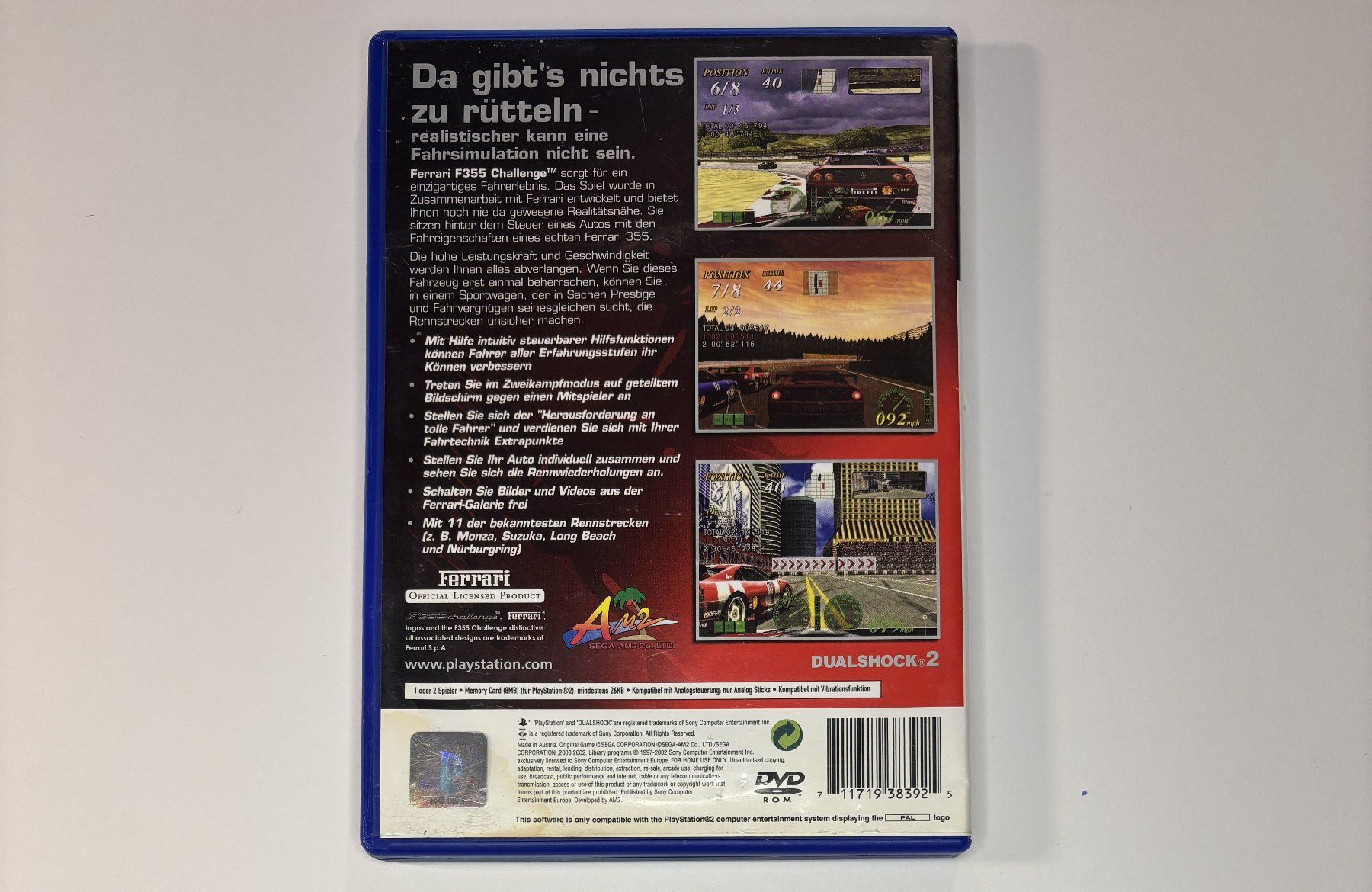 Jeux: PS2 - Ferrari F355 Challenge – D'occasion à Allschwil par Bullach 2
