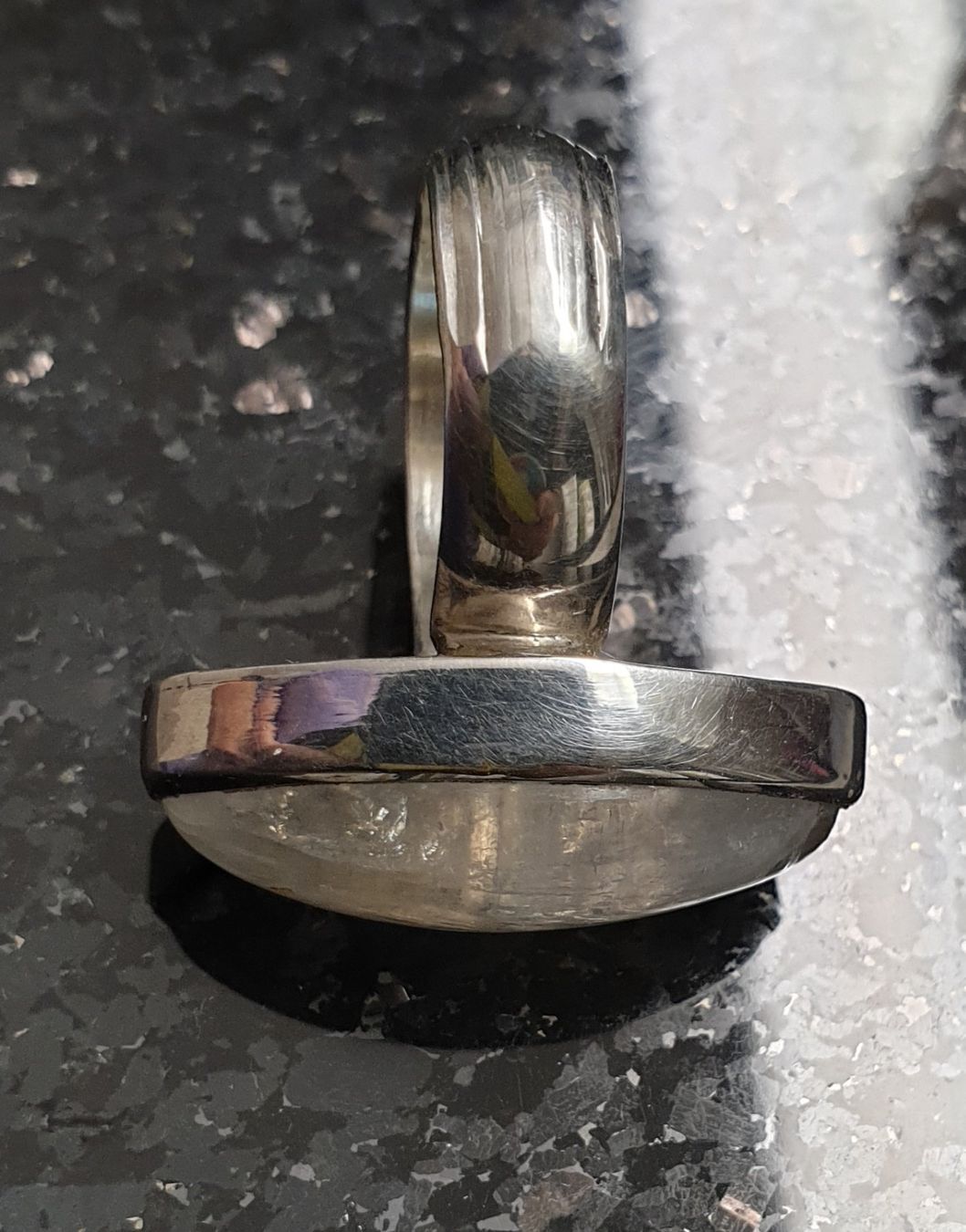 Anelli: Wunderschöner Silber Ring 925 mit Monstein – Nuovo e nell'imballaggio originale da Füllinsdorf venduto da Sternenblick19 7