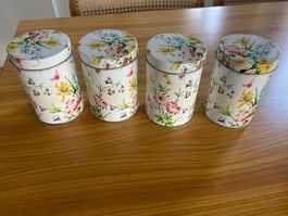Blechdosen Aufbewahrungsdose Vintage Blumen