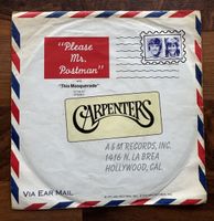 Carpenters -  Please Mr. Postman - 7" Single - 70s