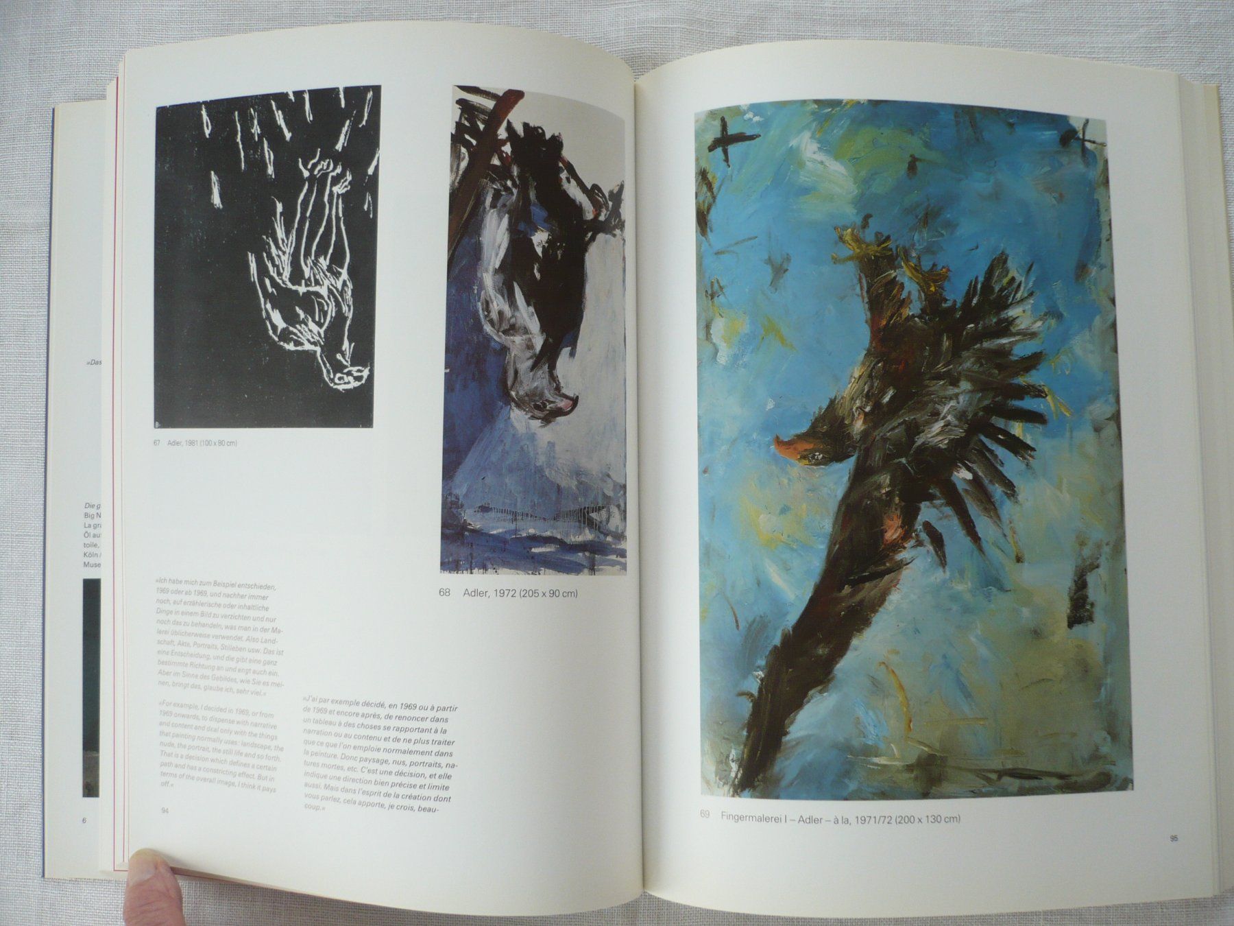 Libri: GEORG BASELITZ Werke 1959 - 1990 – Usato da Zürich venduto da saltandpepper008 4